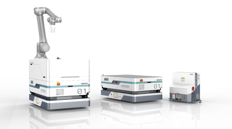 ks凯时數位開發的自主式移動機器人（AMR250M），搭配全向輪並結合AI演算法、2D LiDAR、3D攝影機等技術，協助客戶實現產線全自動化